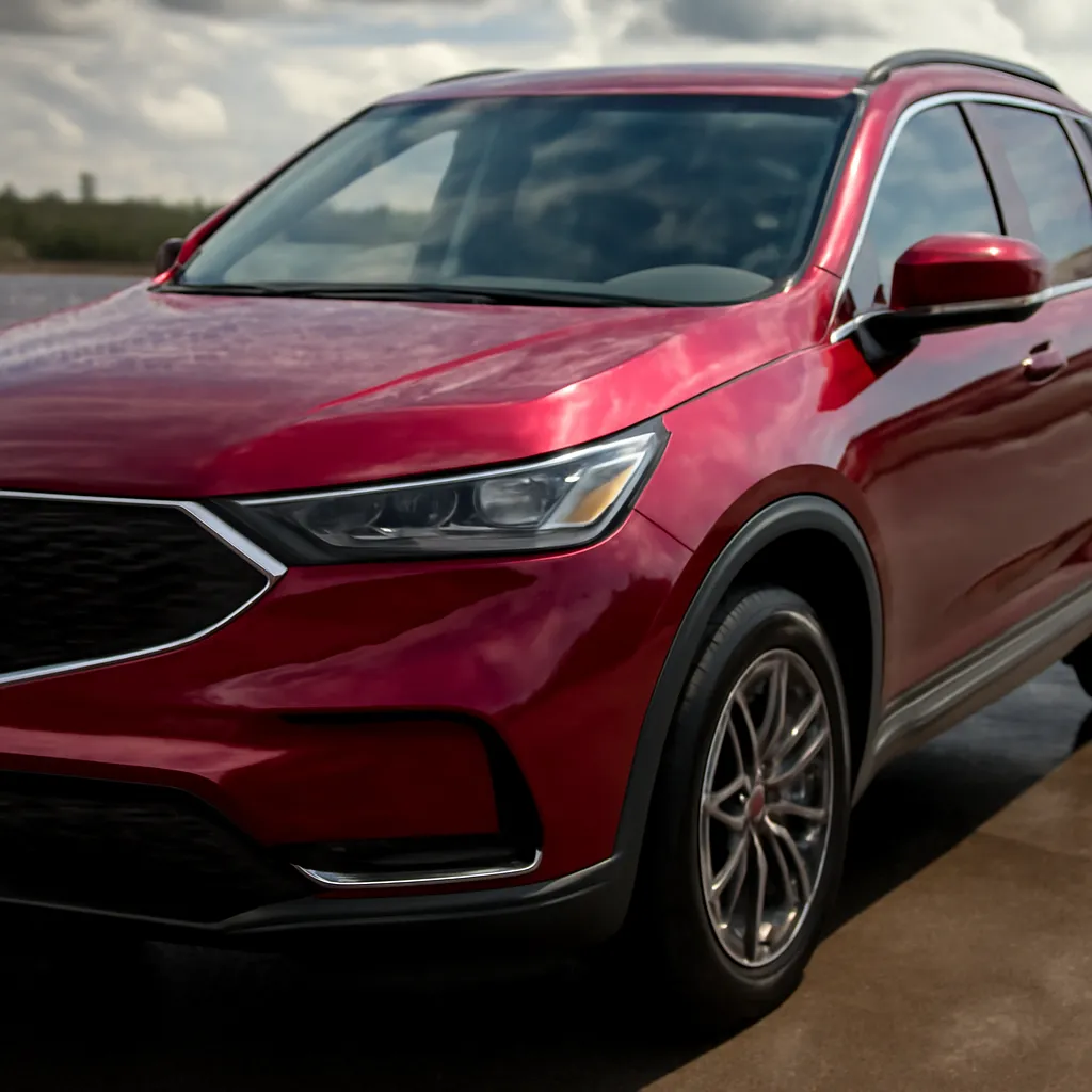 Vehicle after full detail — complete transformation