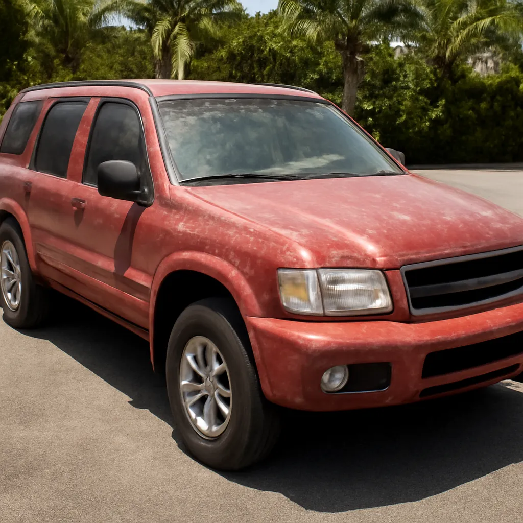 Vehicle before full detail